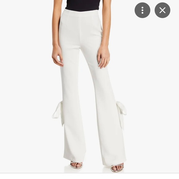 Cinq A Sept Lou Lou Side-Split bow pants 🛍️ - Picture 5 of 5